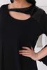 Picture of PLUS SIZE DRESS WITH SLIT SLEEVE